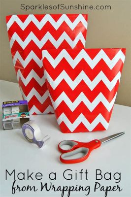 How to Make a Gift Bag from Wrapping Paper: A Journey into Creative Chaos