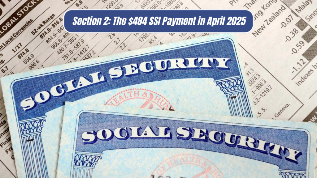 $484 SSI Benefits Scheduled for April 2025 – Full Details Inside